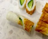 きゅうりとチーズ inちくわ作り方4写真