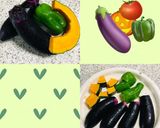 ピリ辛〜！レンチンde夏野菜の揚げ浸し♪作り方1写真