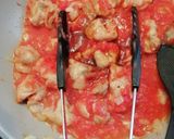 チキンモッツァレラのさっぱりトマトパスタ作り方9写真