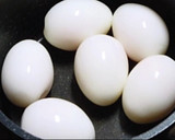 卵３個ダイエット（醤油マヨネーズ煮卵）作り方4写真