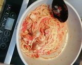 チキンモッツァレラのさっぱりトマトパスタ作り方13写真