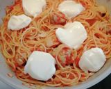 チキンモッツァレラのさっぱりトマトパスタ作り方16写真