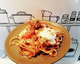 チキンモッツァレラのさっぱりトマトパスタ作り方17写真