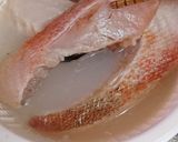赤魚白だし煮素麺添え作り方1写真