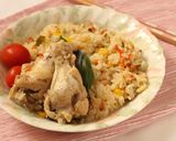 炊飯器でご飯とおかず♪炊き込みポトフご飯作り方12写真