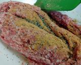 肉汁あふれるひき肉だけチーズハンバーグ作り方3写真