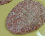 肉汁あふれるひき肉だけチーズハンバーグ作り方4写真