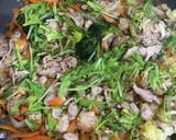 肉野菜うどん (出汁なしでカンタン)作り方1写真