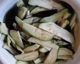 素朴な田舎料理　茄子のよごし作り方1写真