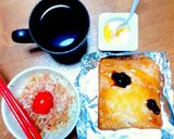 ★ブルーベリーとハニーバターのトースト★作り方8写真