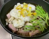 フライパンで空芯菜とズッキーニのリゾット作り方3写真