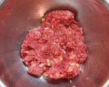 ビーフクランベリー揚げワンタンの甘酢あん作り方1写真