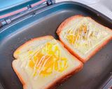 チーズたまごマヨトースト作り方4写真