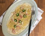 【アーモンドミルク】簡単クリームパスタ作り方12写真