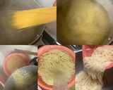 スモークサーモン、帆立貝柱の　冷製パスタ作り方3写真