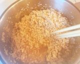 子どもが喜ぶ♡鶏ひき肉の甘辛そぼろ丼作り方4写真