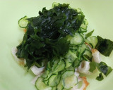 きゅうりとわかめと竹輪の中華風酢の物作り方5写真