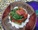 ザンビア★サツマイモ葉かけライス作り方3写真