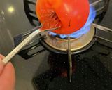 トマトとにんにくの冷製パスタ作り方6写真