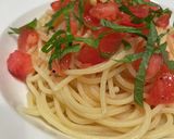 トマトとにんにくの冷製パスタ作り方9写真