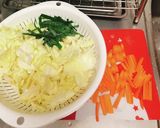 余り野菜で簡単☆焼きうどん作り方1写真