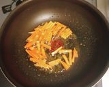 余り野菜で簡単☆焼きうどん作り方3写真