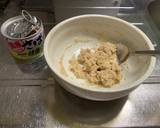 さば水煮缶のおからパウダー和え＆サバーグ作り方3写真