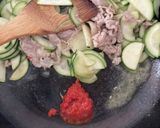 ズッキーニの豆板醤炒め作り方3写真