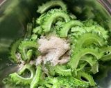 ツナゴーヤわかめ作り方1写真