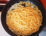 簡単☆高菜としらすのパスタ作り方5写真
