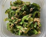 ツナゴーヤわかめ作り方4写真