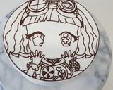 キラメキパワーズ!ユヅキ キャラケーキ作り方12写真