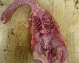鶏ガラ1羽まるごと使ったブロード作り方1写真
