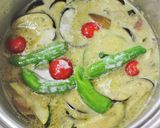 夏野菜とツナ缶でグリーンカレーそうめん作り方8写真