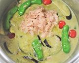 夏野菜とツナ缶でグリーンカレーそうめん作り方9写真