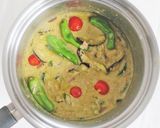 夏野菜とツナ缶でグリーンカレーそうめん作り方10写真