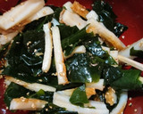 簡単！副菜♪ちくわとワカメの中華和え♪作り方2写真