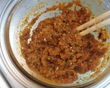 アーモンドミルクで坦々麺。(o^^o)♪作り方1写真