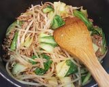 アーモンドミルクで坦々麺。(o^^o)♪作り方3写真