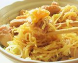 〖 鶏もも肉のピリ辛混ぜそば 〗作り方7写真