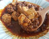 本格的！花椒が効いた麻婆豆腐。作り方5写真