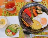 ☆夏野菜たっぷり!キーマカレー温玉のせ☆作り方10写真