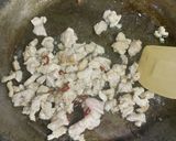 自家製鶏ひき肉のナッツ和え作り方3写真