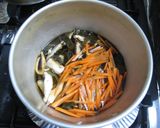昆布と干ししいたけの煮物作り方2写真