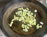 燻製にした本鮪とセロリのオイル漬け作り方2写真