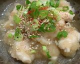 ゆかりのイブクロ　　ささみのみぞれ煮作り方8写真