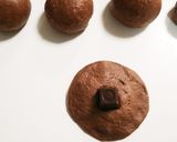 チョコ入り・ココアミルクちぎりパン作り方10写真