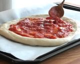 イースト生地で作るピッツァ・マルゲリータ作り方8写真
