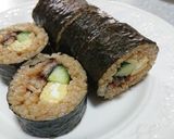 うな玉きゅう巻き～鰻きゅうり厚焼き玉子作り方12写真