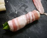 簡単！ちくわ小松菜の肉巻照り焼き　作り方3写真